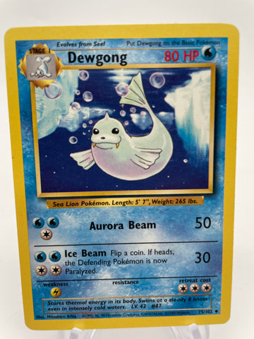 Dewgong - Base Set 25/102 DMG