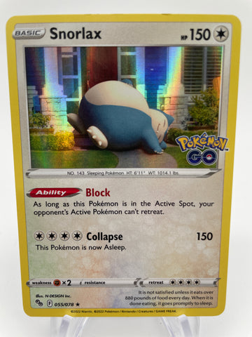 Snorlax 055/078 Holo LP