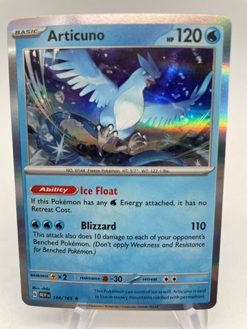 Articuno MEWen 144/165 Rare