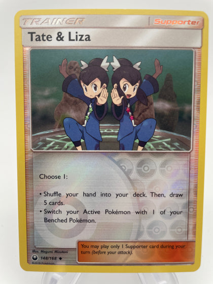 Tate & Liza 148/168 Reverse Holo RH
