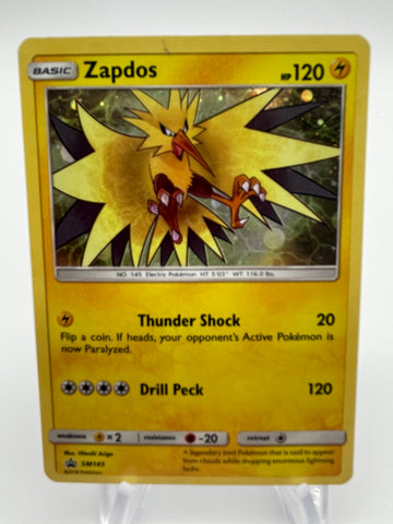 Zapdos Holo SM145 HP