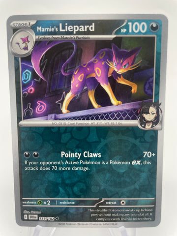 Team Rocket's Liepard DRIen 131/182 Reverse Holo RH