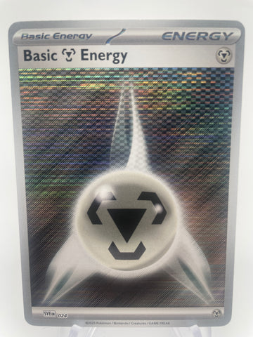 Basic Metal Energy SVEen 024 White Flare Black Bolt Holo