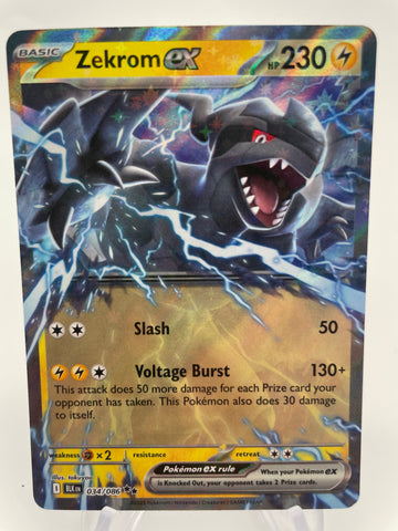 Zekrom ex BLKen 034/086 Double Rare