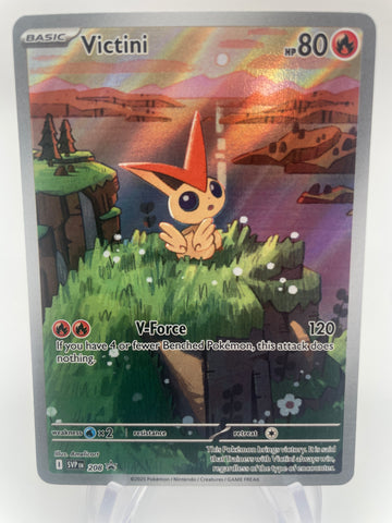 Victini SVPen 208 Black Star Promo