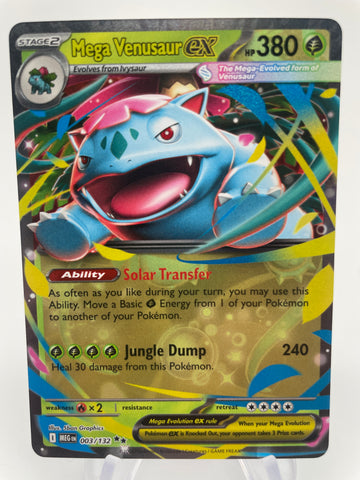 Mega Venusaur ex MEGen 003/132 Double Rare