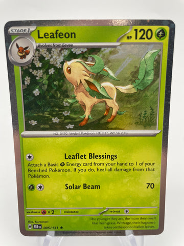 Leafeon 005/131 PREen Cosmos Holo Costco Exclusive