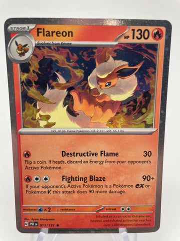 Flareon 013/131 PREen Cosmos Holo Costco Exclusive