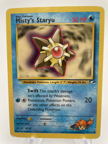 Misty's Staryu 90/132 DMG