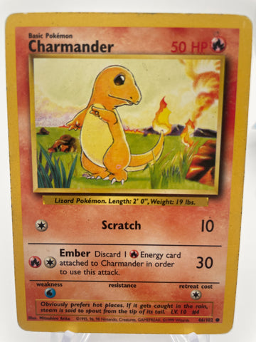 Charmander Base Set 46/102 DMG