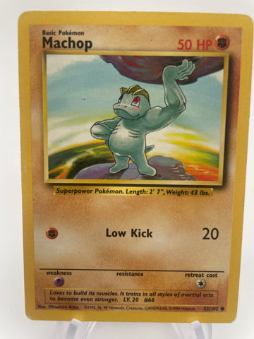 Machop - Base Set 52/102 DMG