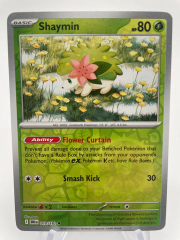 Shaymin DRIen 010/182 Reverse Holo RH