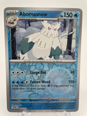 Abomasnow DRIen 060/182 Reverse Holo RH