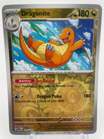 Dragonite MEWen 149/165 RH Rare
