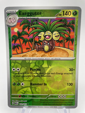 Exeggutor MEWen 103/165 RH
