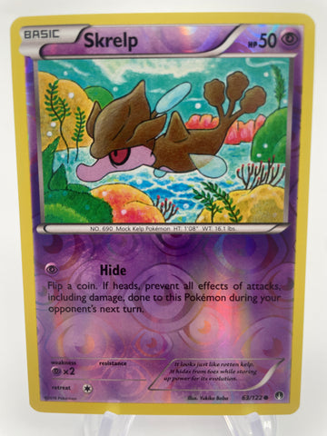 Skrelp 63/122 Reverse Holo RH MP