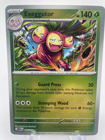 Exeggutor MEGen 005/132 Reverse Holo RH