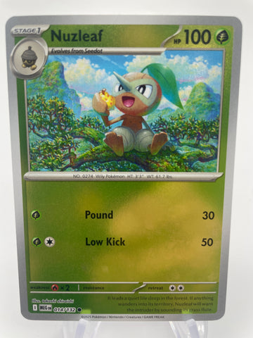 Nuzleaf MEGen 014/132 Reverse Holo RH