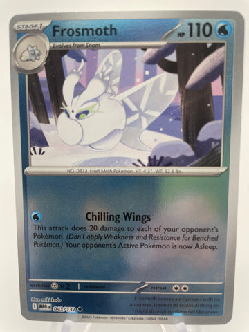 Frosmoth MEGen 043/132 Reverse Holo RH