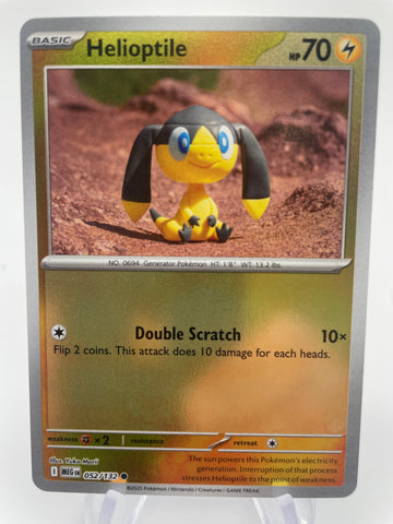 Helioptile MEGen 052/132 Reverse Holo