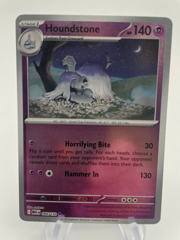 Houndstone MEGen 066/132 Reverse Holo