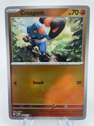 Croagunk MEGen 078/132 Reverse Holo