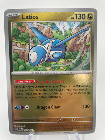 Latios MEGen 101/132 Reverse Holo