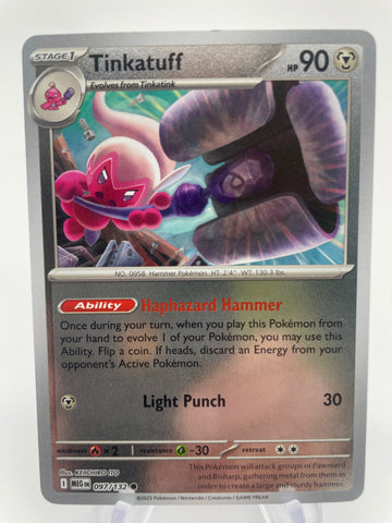 Tinkatuff MEGen 097/132 Reverse Holo