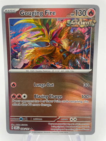 Gouging Fire SSPen 038/191 Reverse Holo RH