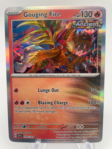 Gouging Fire SSPen 038/191 Holo