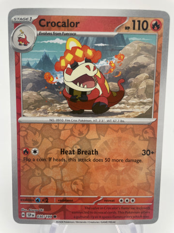 Crocalor SSPen 030/191 Reverse Holo RH