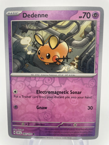 Dedenne SSPen 087/191 Reverse Holo RH