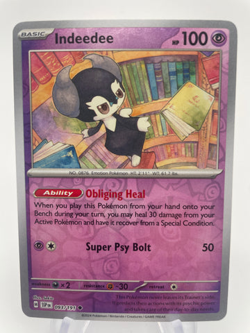 Indeedee SSPen 093/191 Reverse Holo RH