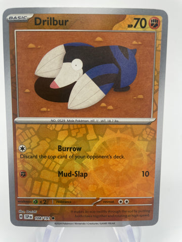 Drilbur SSPen 108/191 Reverse Holo RH