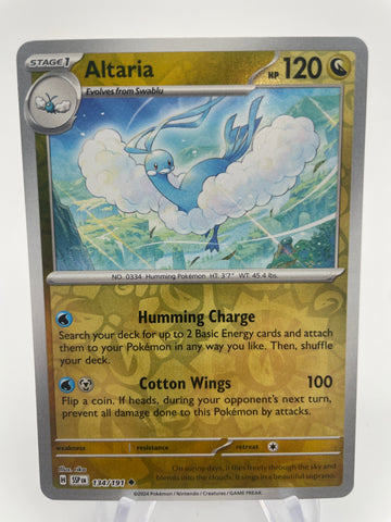 Altaria SSPen 134/191 Reverse Holo RH