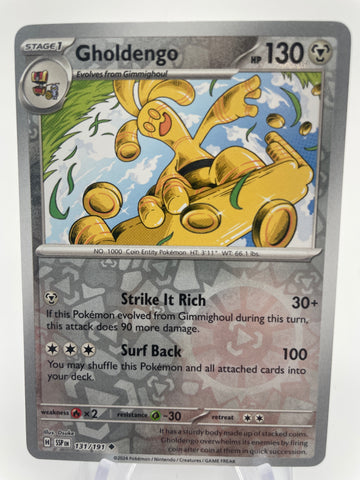 Gholdengo SSPen 131/191 Reverse Holo RH