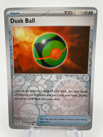 Dusk Ball SSPen 175/191 Reverse Holo RH