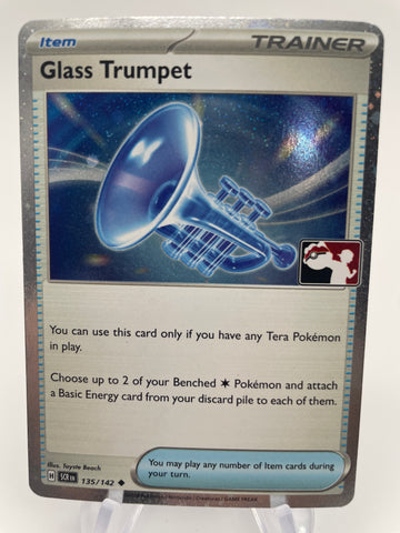 Glass Trumpet SCRen 135/142 Cosmos Holo Play Stamp