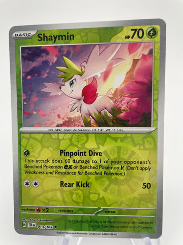 Shaymin TEFen 013/162 Reverse Holo RH