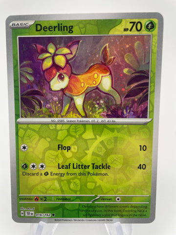 Deerling TEFen 016/162 Reverse Holo RH