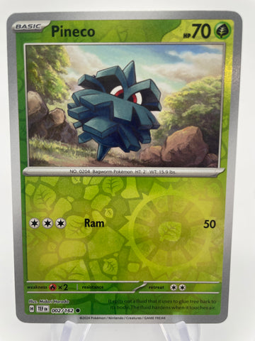 Pineco TEFen 002/162 Reverse Holo RH