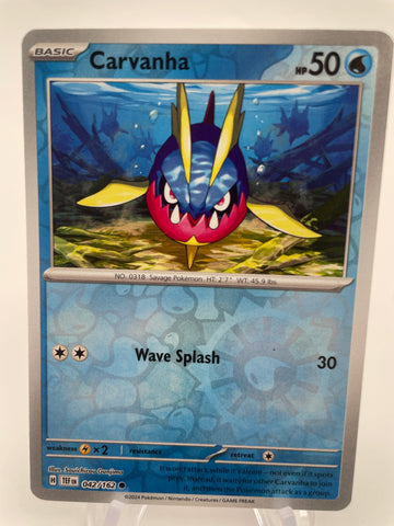 Carvanha TEFen 042/162 Reverse Holo RH