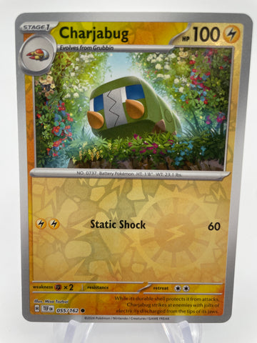 Charjabug TEFen 055/162 Reverse Holo RH