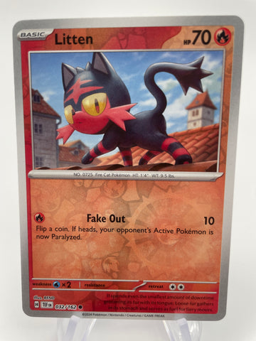 Litten TEFen 032/162 Reverse Holo RH