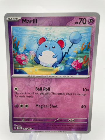 Marill TEFen 064/162 Reverse Holo