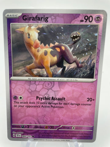 Girafarig TEFen 066/162 Reverse Holo RH