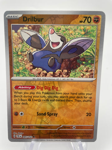 Drilbur TEFen 085/162 Reverse Holo RH