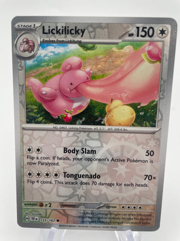 Lickilicky TEFen 125/162 Reverse Holo RH