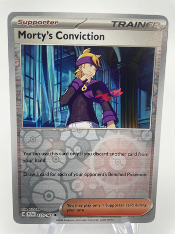 Morty's Conviction TEFen 155/162 Reverse Holo RH