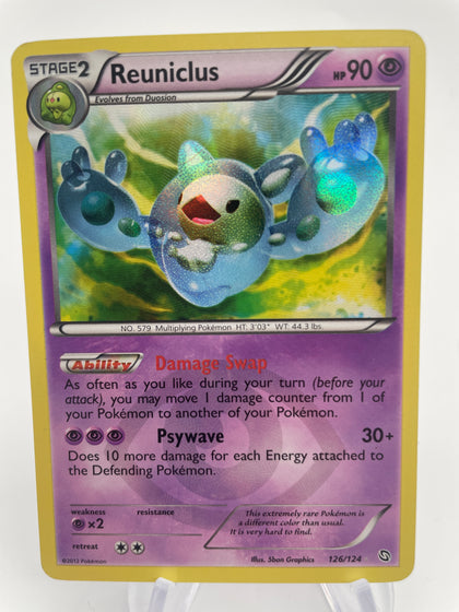 Reuniclus 126/124 MP Holofoil Secret Rare